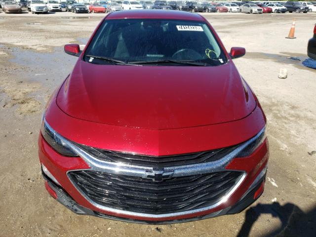1G1ZG5ST1MF010247 - 2021 CHEVROLET MALIBU RS RED photo 5
