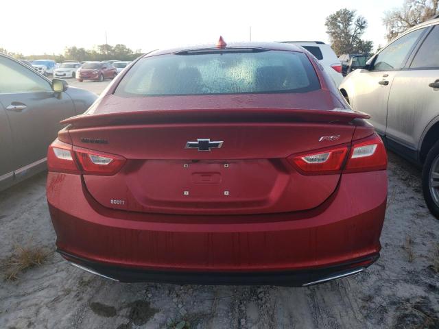 1G1ZG5ST1MF010247 - 2021 CHEVROLET MALIBU RS RED photo 6