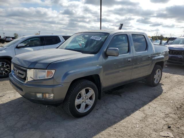 5FPYK16519B102032 - 2009 HONDA RIDGELINE RTL GRAY photo 1