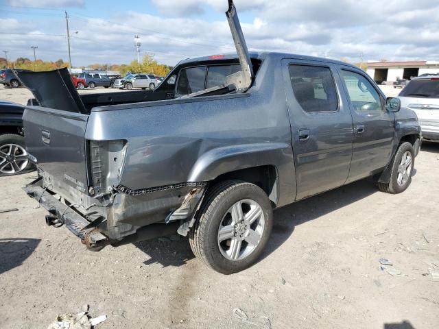 5FPYK16519B102032 - 2009 HONDA RIDGELINE RTL GRAY photo 3