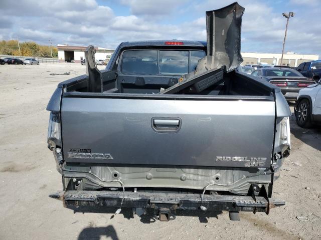 5FPYK16519B102032 - 2009 HONDA RIDGELINE RTL GRAY photo 6