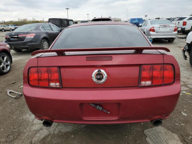 1ZVFT82H855116380 - 2005 FORD MUSTANG GT RED photo 6