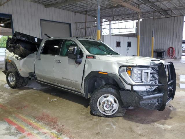 1GT49WEY3PF156338 - 2023 GMC SIERRA K3500 DENALI SILVER photo 4