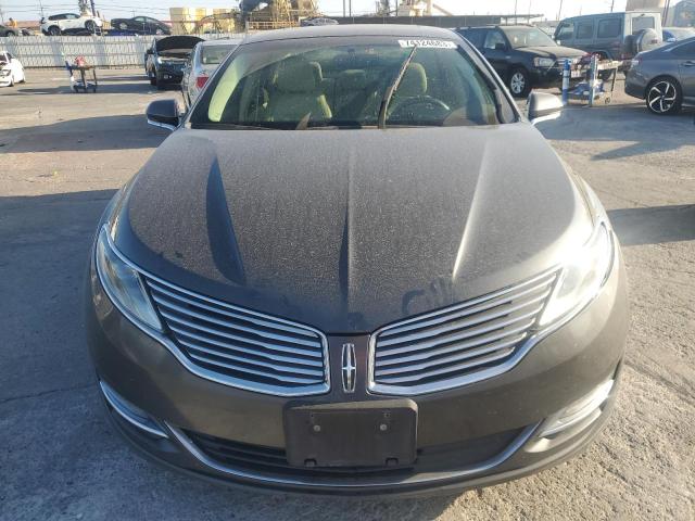 3LN6L2LUXFR612710 - 2015 LINCOLN MKZ HYBRID GRAY photo 5