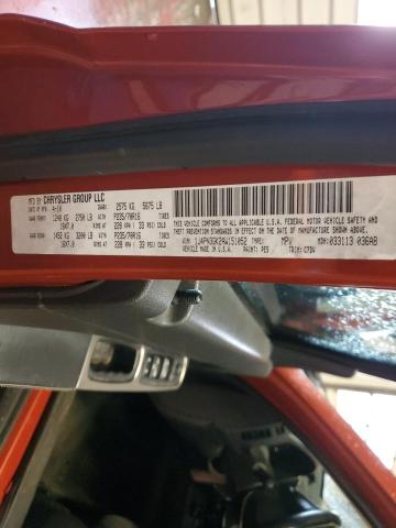 1J4PN3GK2AW151052 - 2010 JEEP LIBERTY RENEGADE 橙色 照片 13