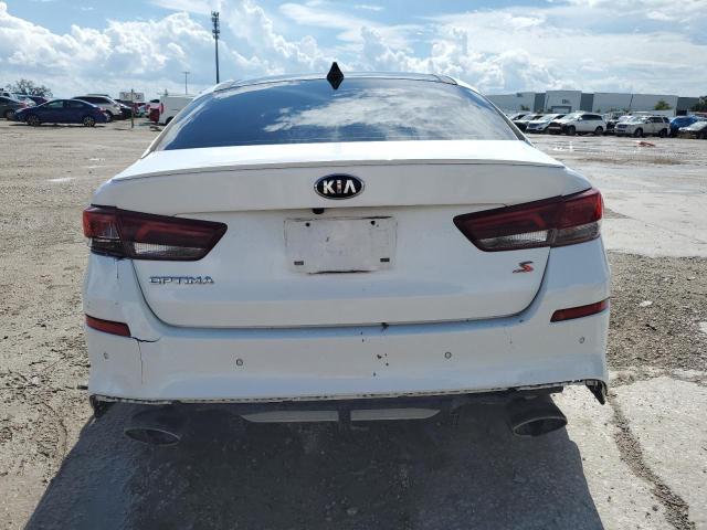 5XXGT4L34KG328798 - 2019 KIA OPTIMA LX WHITE photo 6