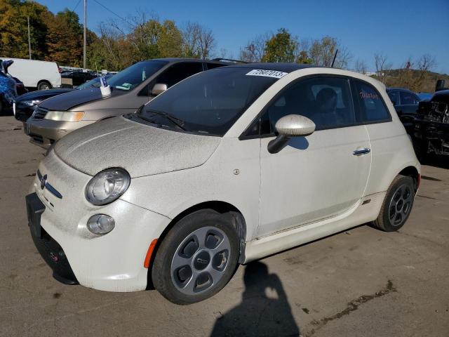 3C3CFFGE5DT727616 - 2013 FIAT 500 ELECTRIC WHITE photo 1