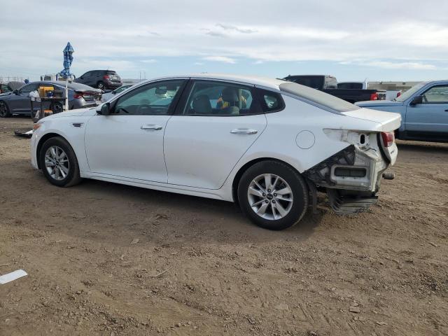 KNAGT4L32G5102378 - 2016 KIA OPTIMA LX WHITE photo 2