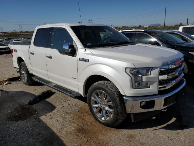 1FTEW1EG4HKD65930 - 2017 FORD F150 SUPERCREW WHITE photo 4