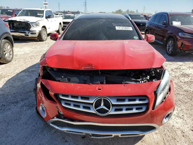 WDCTG4GB3KU008218 - 2019 MERCEDES-BENZ GLA 250 4MATIC RED photo 5