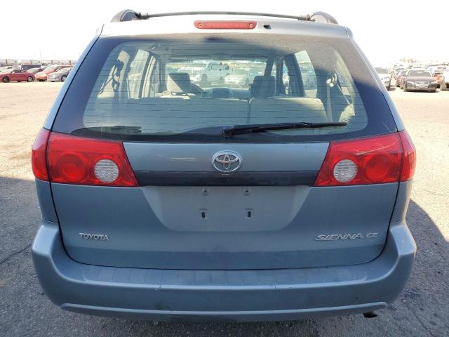 5TDZA23C56S451453 - 2006 TOYOTA SIENNA CE BLUE photo 6