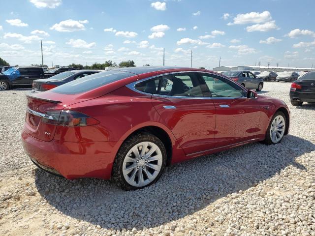 5YJSA1E25HF228580 - 2017 TESLA MODEL S RED photo 3