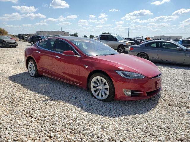 5YJSA1E25HF228580 - 2017 TESLA MODEL S RED photo 4