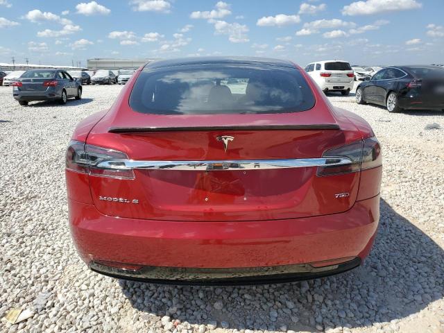 5YJSA1E25HF228580 - 2017 TESLA MODEL S RED photo 6