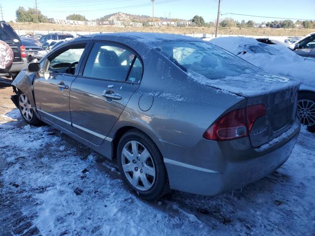 1HGFA16536L122201 - 2006 HONDA CIVIC LX GRAY photo 2