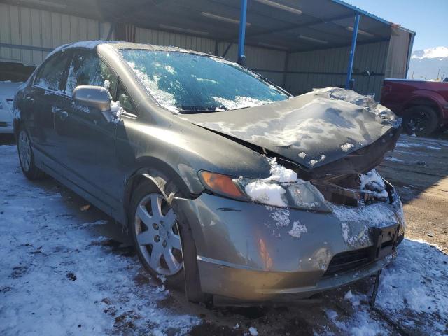 1HGFA16536L122201 - 2006 HONDA CIVIC LX GRAY photo 4