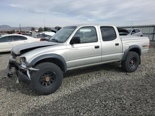 5TEGN92N83Z220097 - 2003 TOYOTA TACOMA DOUBLE CAB PRERUNNER SILVER photo 1