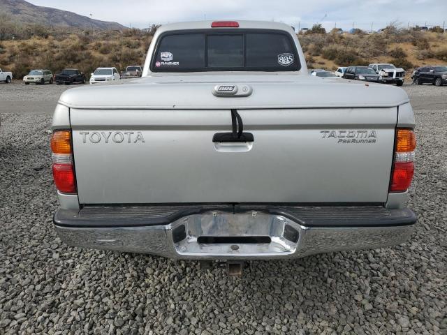 5TEGN92N83Z220097 - 2003 TOYOTA TACOMA DOUBLE CAB PRERUNNER SILVER photo 6