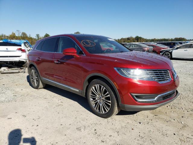 2LMTJ6LR5GBL50708 - 2016 LINCOLN MKX RESERVE 勃艮第红 照片 4