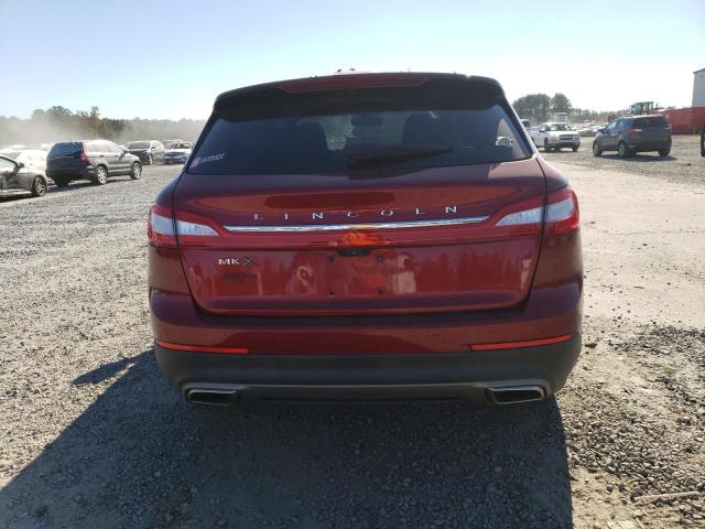 2LMTJ6LR5GBL50708 - 2016 LINCOLN MKX RESERVE 勃艮第红 照片 6