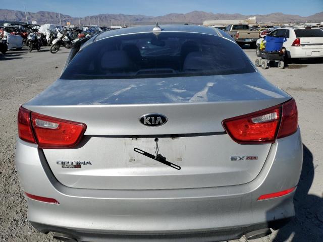 5XXGN4A73EG331115 - 2014 KIA OPTIMA EX SILVER photo 6