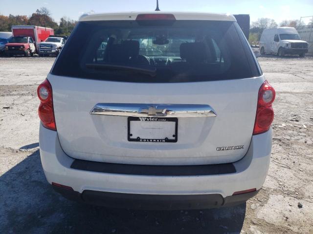 2GNALAEK9E6166812 - 2014 CHEVROLET EQUINOX LS WHITE photo 6