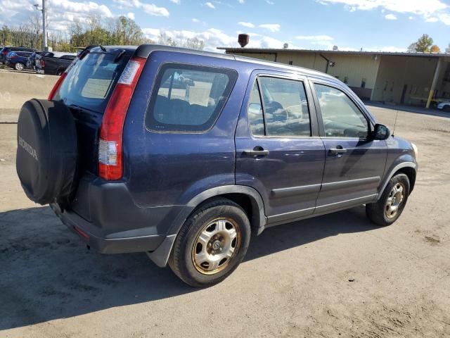 JHLRD68556C009463 - 2006 HONDA CR-V LX BLUE photo 3