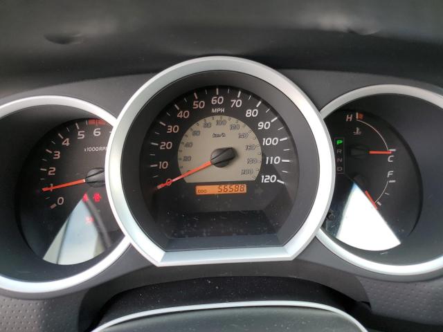 5TETX4CN3AZ728453 - 2010 TOYOTA TACOMA ACCESS CAB Күміс фото 9