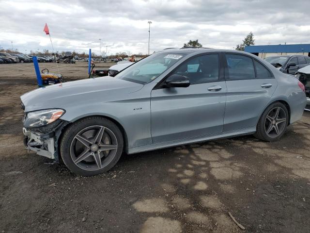 55SWF6EBXGU105211 - 2016 MERCEDES-BENZ C 450 4MATIC AMG GRAY photo 1