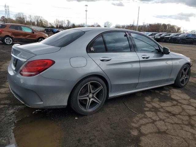 55SWF6EBXGU105211 - 2016 MERCEDES-BENZ C 450 4MATIC AMG GRAY photo 3