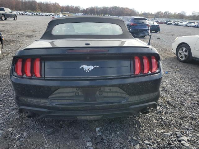 1FATP8UH3M5103709 - 2021 FORD MUSTANG BLACK photo 6