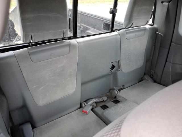 5TFTX4CN3BX005419 - 2011 TOYOTA TACOMA ACCESS CAB გრაფიტი ფოტო 10