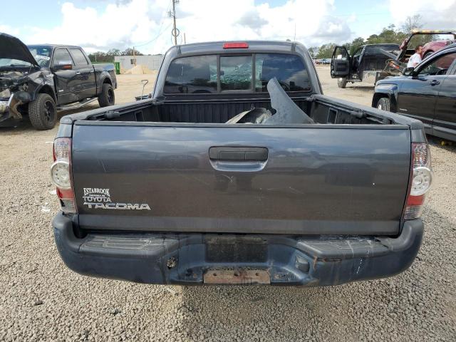 5TFTX4CN3BX005419 - 2011 TOYOTA TACOMA ACCESS CAB გრაფიტი ფოტო 6