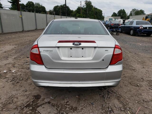 3FAHP0HA1CR378897 - 2012 FORD FUSION SE SILVER photo 6