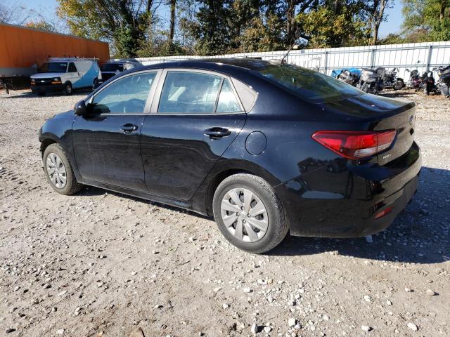 3KPA24AD4LE363081 - 2020 KIA RIO LX BLACK photo 2