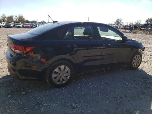 3KPA24AD4LE363081 - 2020 KIA RIO LX BLACK photo 3