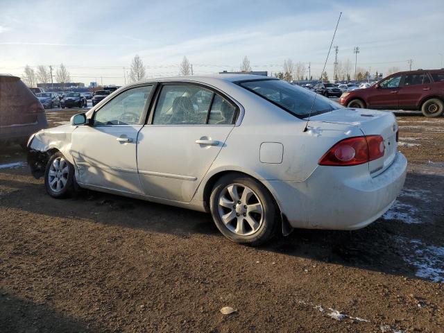 KNAGE123985240950 - 2008 KIA OPTIMA LX WHITE photo 2