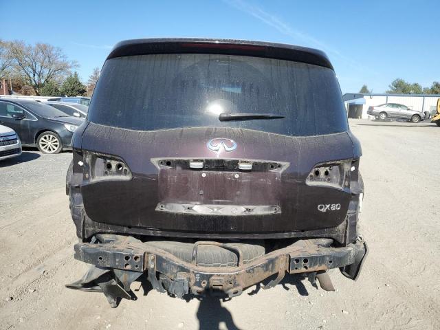 JN8AZ2NEXF9080569 - 2015 INFINITI QX80 PURPLE photo 6