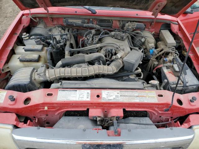 1FTYR11V0XPA02180 - 1999 FORD RANGER RED photo 11