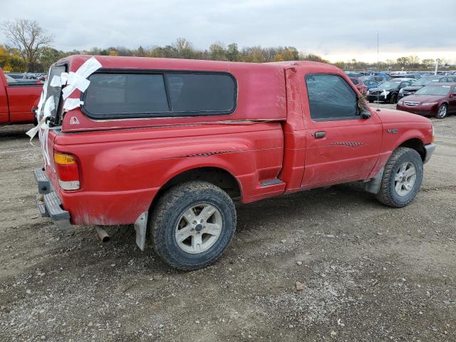 1FTYR11V0XPA02180 - 1999 FORD RANGER RED photo 3