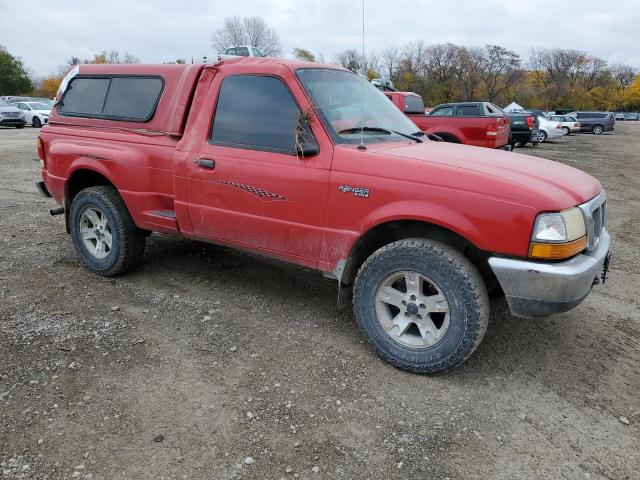 1FTYR11V0XPA02180 - 1999 FORD RANGER RED photo 4