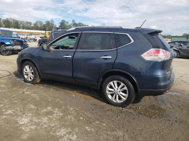 5N1AT2MV0FC854163 - 2015 NISSAN ROGUE S BLUE photo 2