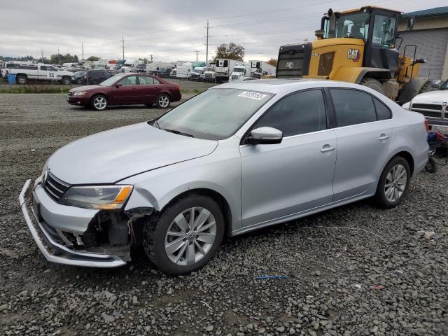 3VWLA7AJ0FM425604 - 2015 VOLKSWAGEN JETTA TDI SILVER photo 1