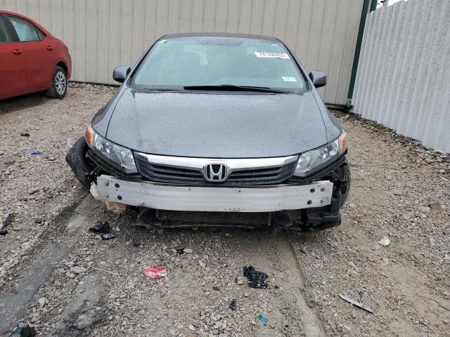 19XFB2F56CE098272 - 2012 HONDA CIVIC LX SILVER photo 5