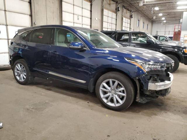 5J8TC2H39NL000701 - 2022 ACURA RDX BLUE photo 4