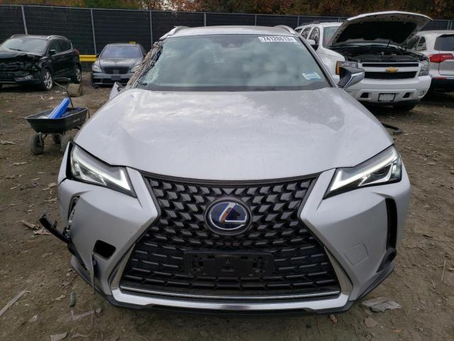 JTHU9JBHXK2003350 - 2019 LEXUS UX 250H SILVER photo 5