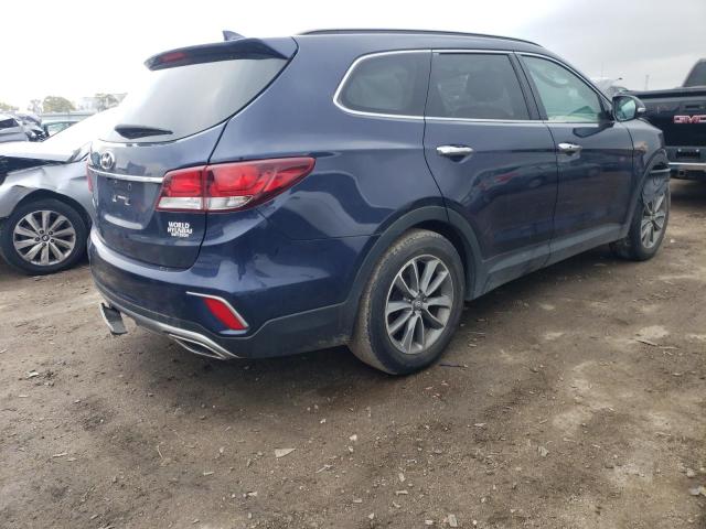 KM8SN4HF3JU281825 - 2018 HYUNDAI SANTA FE SE BLUE photo 3