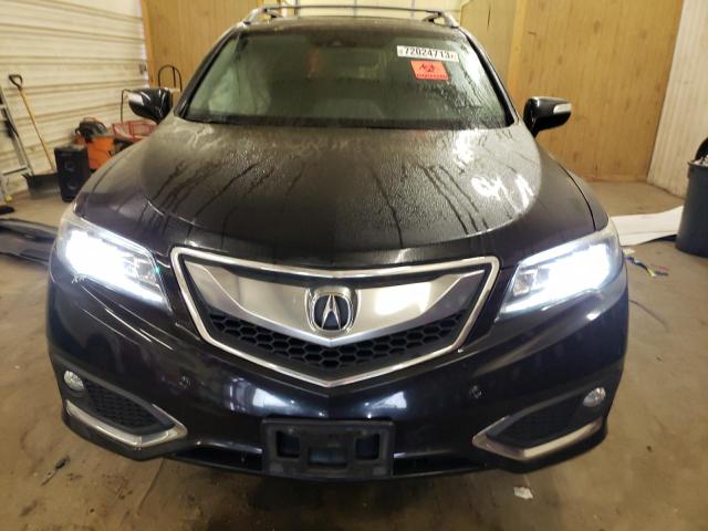 5J8TB4H78GL014528 - 2016 ACURA RDX ADVANCE BLACK photo 5