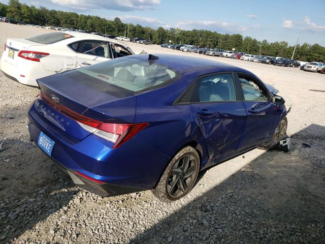 KMHLS4AG3PU574147 - 2023 HYUNDAI ELANTRA SEL BLUE photo 3