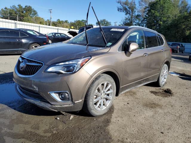 LRBFXCSA6KD027257 - 2019 BUICK ENVISION ESSENCE BROWN photo 1